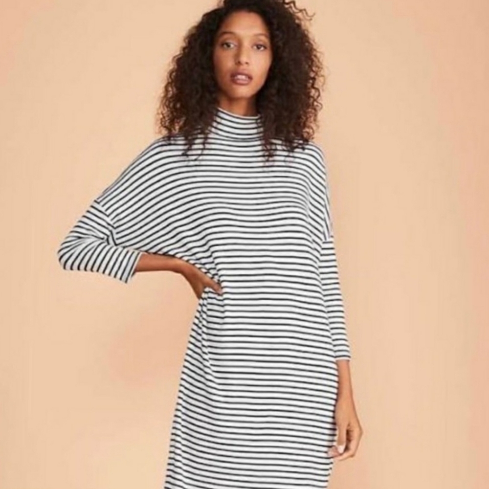 Lou & Grey, oversized, striped dress